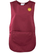 Burgundy Pocket Tabard - Left Chest Embroidered (Staffwear)

