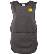 Dark Grey Pocket Tabard - Left Chest Embroidered (Staffwear)
