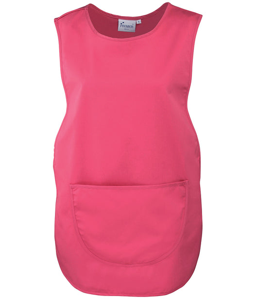 Fuchsia Pink Pocket Tabard - Left Chest Embroidered
