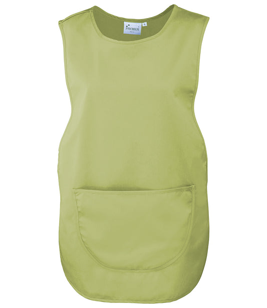 Lime Green Pocket Tabard - Left Chest Embroidered