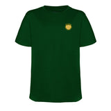 Bottle Green Phoenix T-Shirt - Left Chest Embroidered
