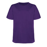Purple T-Shirt - Back and Left Chest Print
