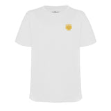 White Phoenix T-Shirt - Left Chest Embroidered
