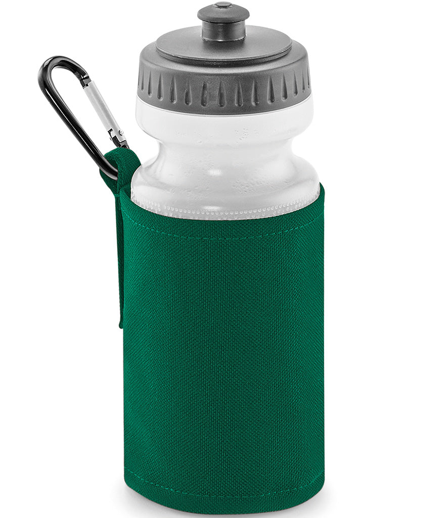 Bottle Green Water Bottle & Holder