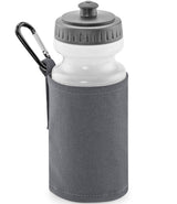 Grey Water Bottle &amp; Holder

