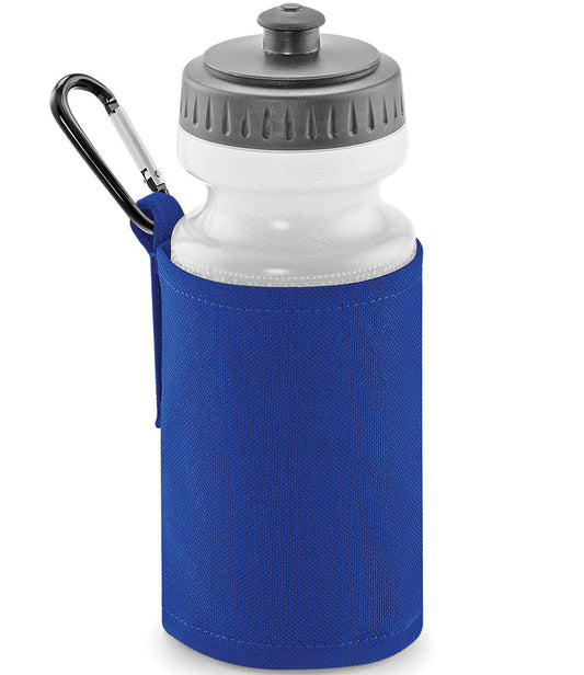 Royal Blue Water Bottle & Holder