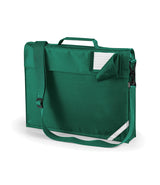Bottle Green Junior Book Bag with Strap - Bag Decoration
