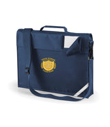 French Navy Junior Book Bag with Strap - Bag Decoration
