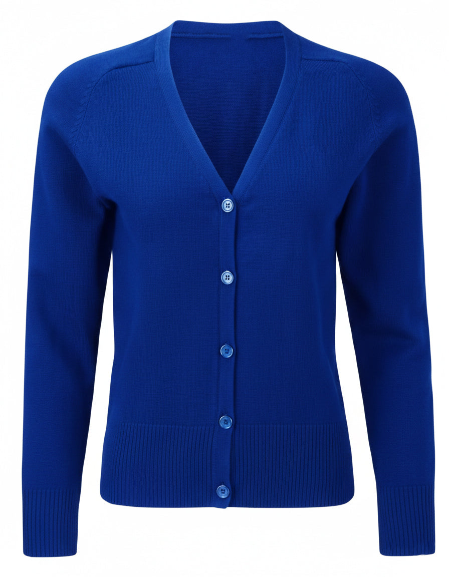 Girls' 100% Cotton Knitted Cardigan