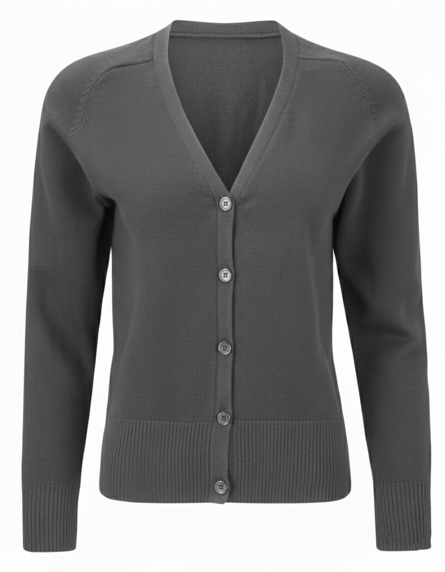 Girls' 100% Cotton Knitted Cardigan