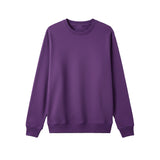 Purple Woodbank Sweatshirt - Left Chest Embroidered
