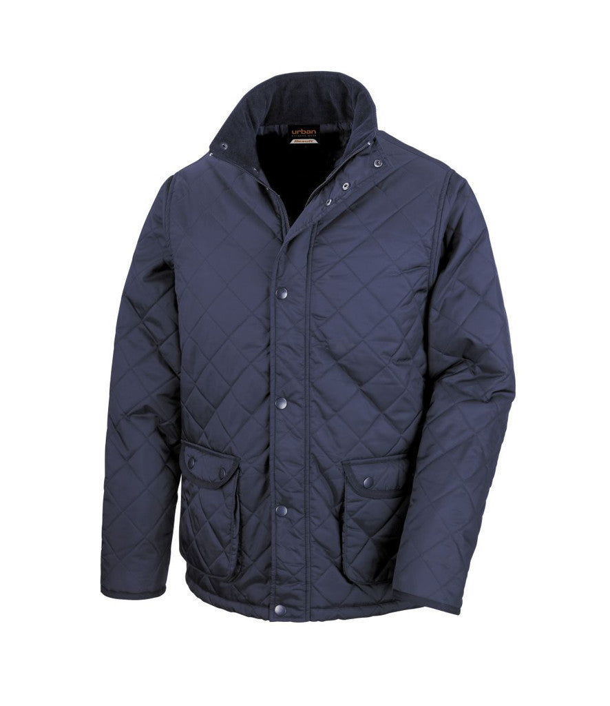Navy Urban Jacket (Adult) - Left Chest Embroidered