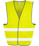Flo Yellow Hi-Vis Vest - Back Print
