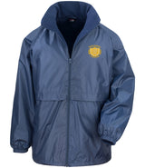 Navy Lightweight Micro Fleece-Lined Jacket - Left Chest Embroidered
