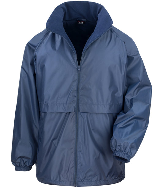 Navy Lightweight Micro Fleece-Lined Jacket