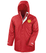 Red Children's Winter Parka - Left Chest Embroidered

