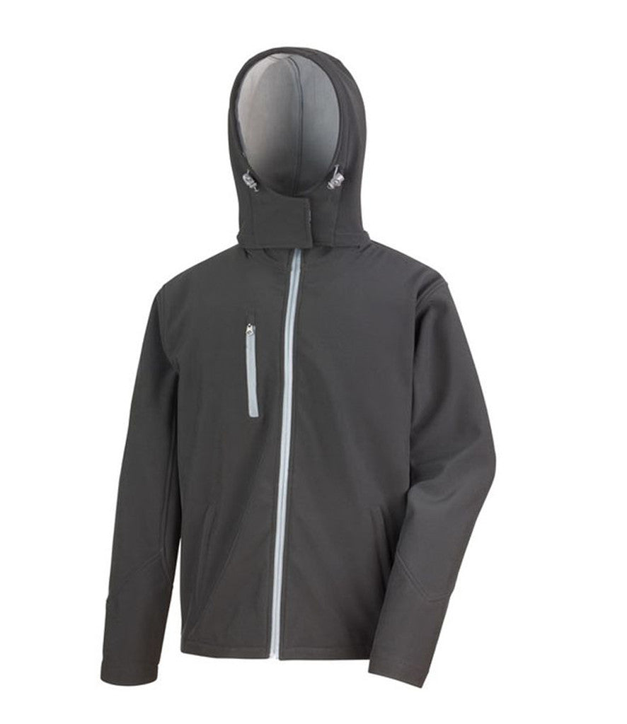 Adult Hooded Softshell Jacket