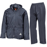 Navy Waterproof Jacket &amp; Trouser Set
