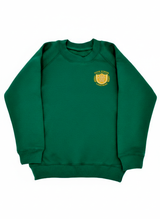 Bottle Green Sports Sweatshirt - Left Chest Embroidered
