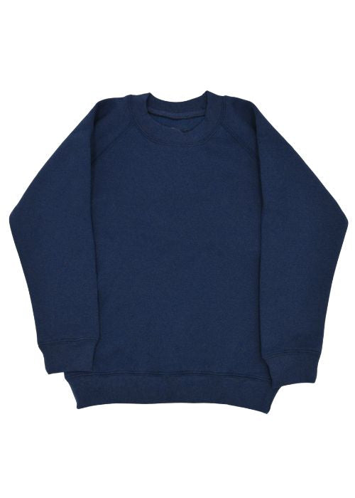 Navy Sports Sweatshirt - Left and Right Chest