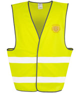 Flo Yellow Hi-Vis Vest - Left Chest Embroidered
