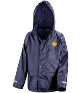 Navy Children's Waterproof Over-Jacket - Left Chest Embroidered
