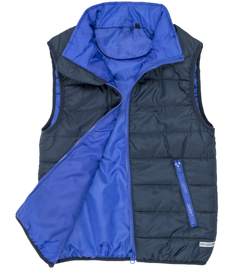 Navy/Royal Children's Padded Body Warmer