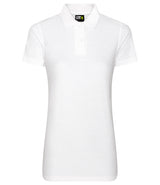 White Ladies Piqué Polo Shirt - Left Chest Embroidered (Staffwear)
