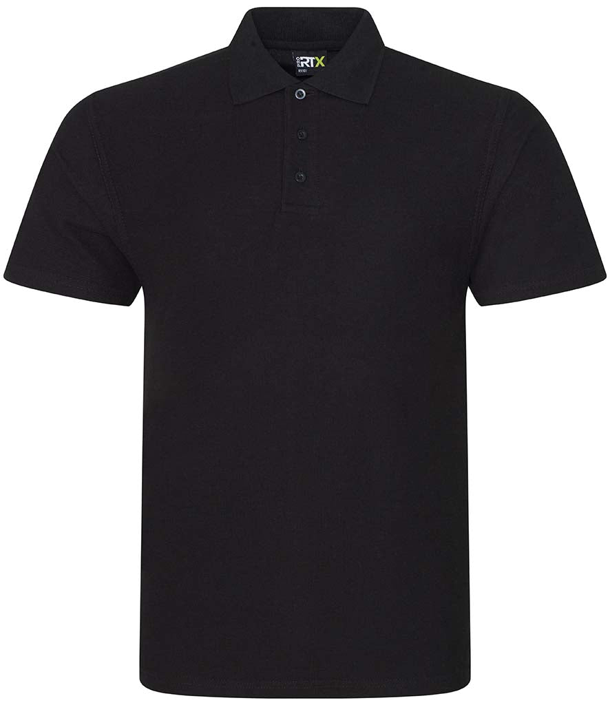 Black Polo Shirt - Left Chest Embroidered