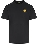 Black RTX T-Shirt - Left Chest Decoration - Multi-colour print LC
