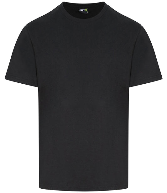 Black T-Shirt - Left Chest Decoration - Multi-colour print LC