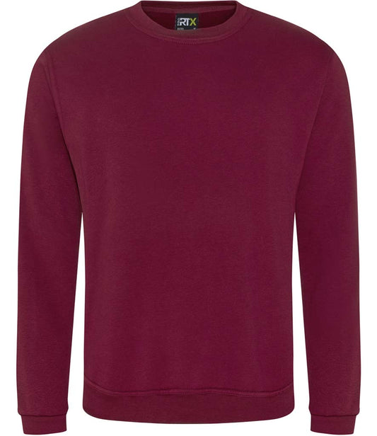 Burgundy Sweatshirt - Left Chest Embroidered