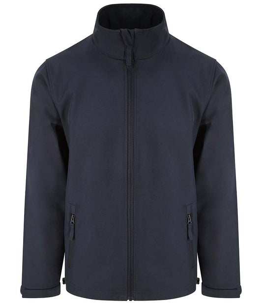 Navy Softshell Jacket - Left Chest Embroidered