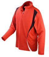 Red/Black/White Training Top - Left Chest Embroidered
