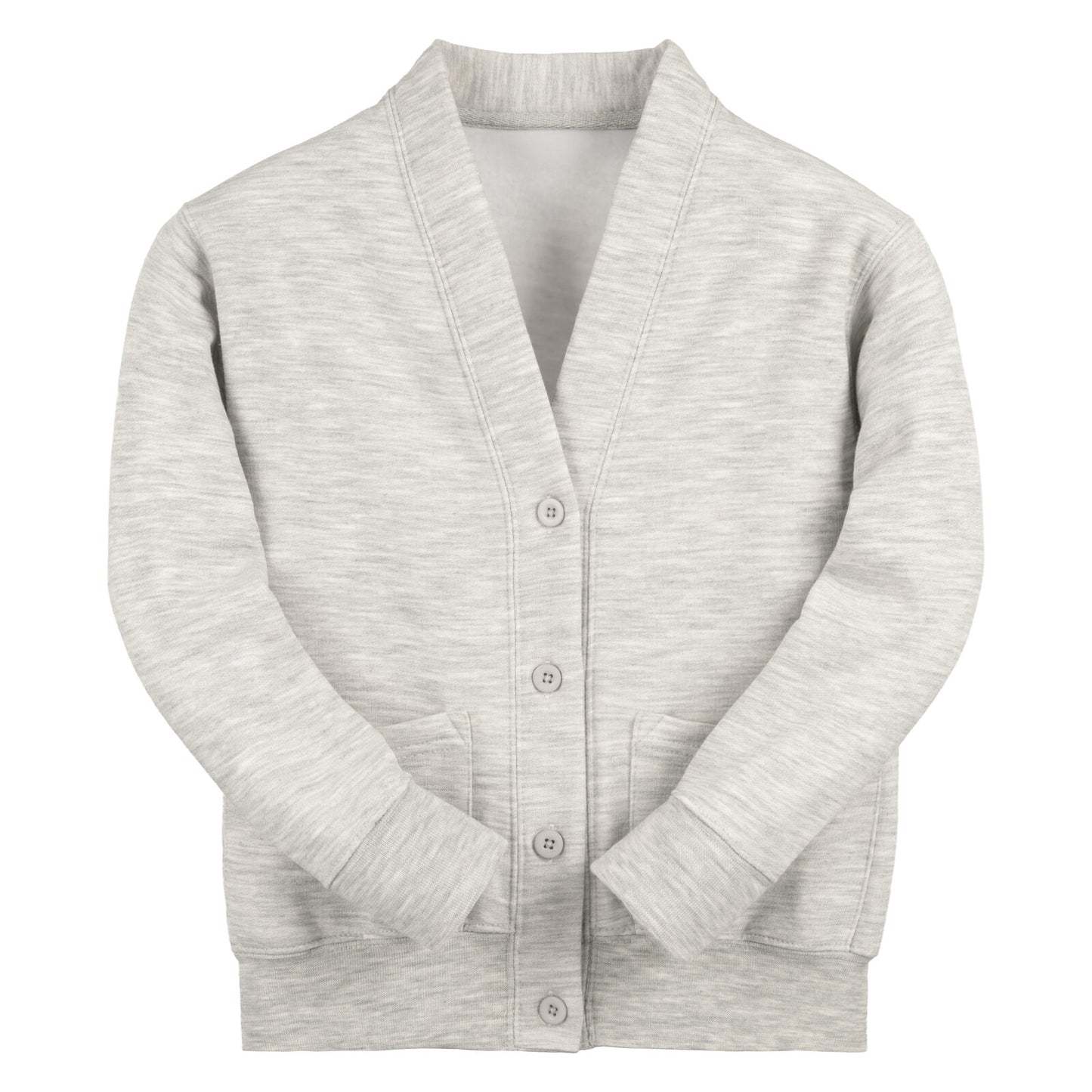 Ash Grey Essential Sweat Cardigan