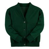 Bottle Green Essential Sweat Cardigan
