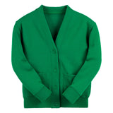 Emerald Essential Sweat Cardigan - Left Chest Embroidered

