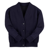 Navy Essential Sweat Cardigan
