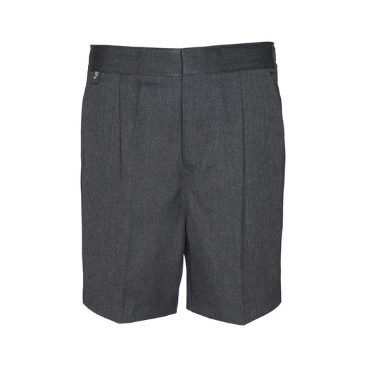 Grey Boys' School Shorts