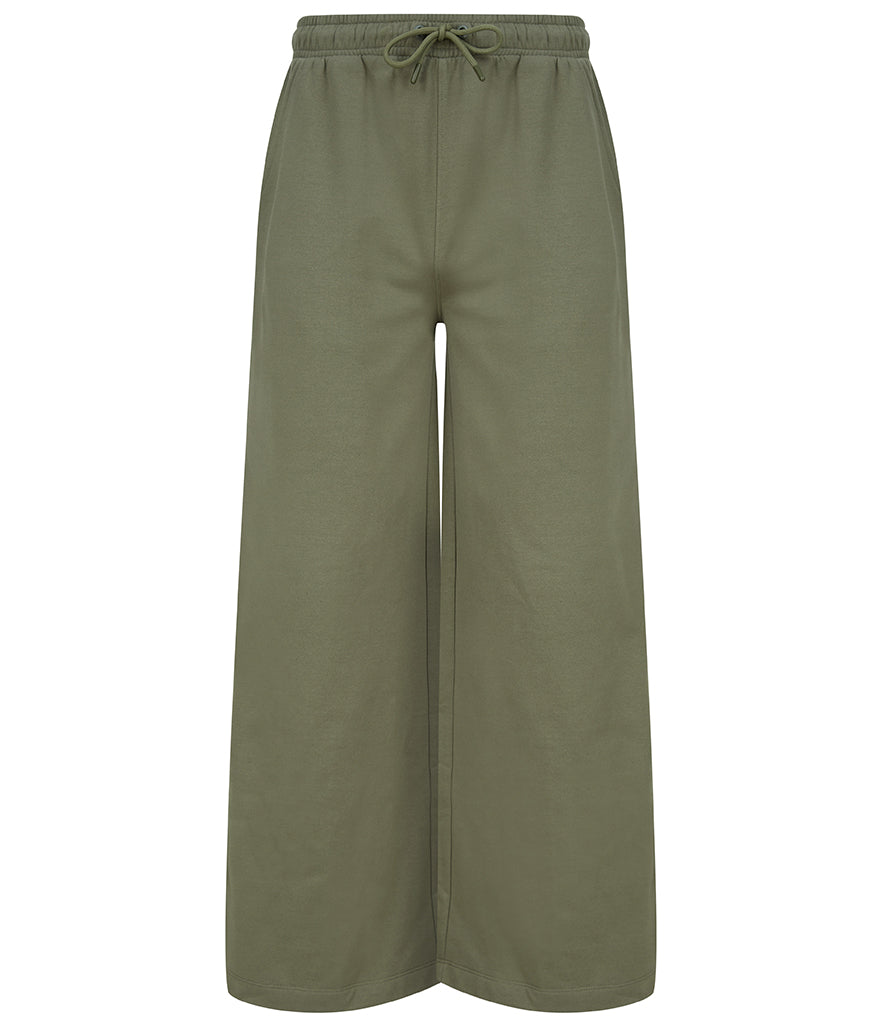 Ladies Wide Leg Joggers