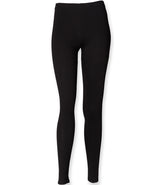 Black Jersey Leggings
