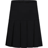 Black Fan Pleat Skirt
