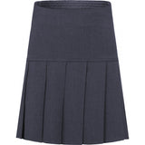 Grey Fan Pleat Skirt
