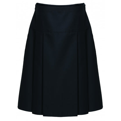 Drop Waist Pleated Skirt