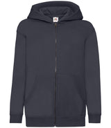 Deep Navy Zip-Up Hoodie - Left Chest Embroidered
