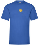 Royal Blue Value T-Shirt - Centre Chest Print
