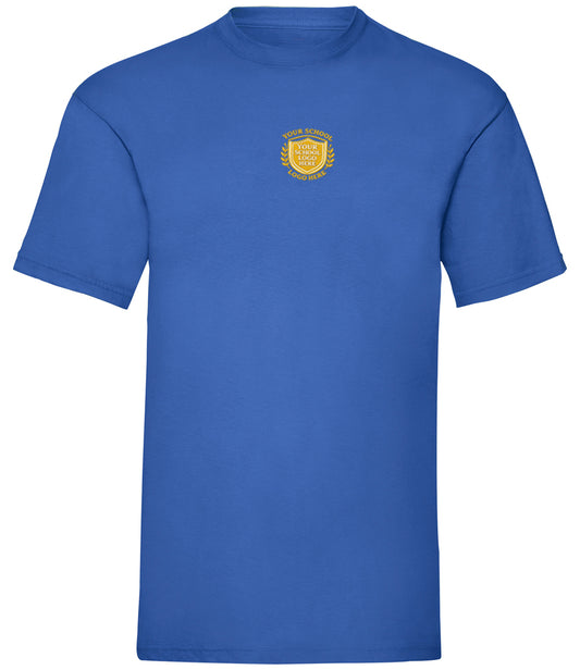 Royal Blue Children's T-Shirt - Centre Chest Print