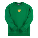Emerald Essential Crew Neck Sweatshirt - Centre Chest Print
