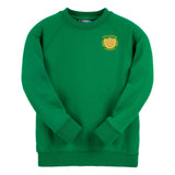 Emerald Essential Crew Neck Sweatshirt - Left Chest Embroidered
