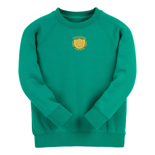 Jade Essential Crew Neck Sweatshirt - Centre Chest Print